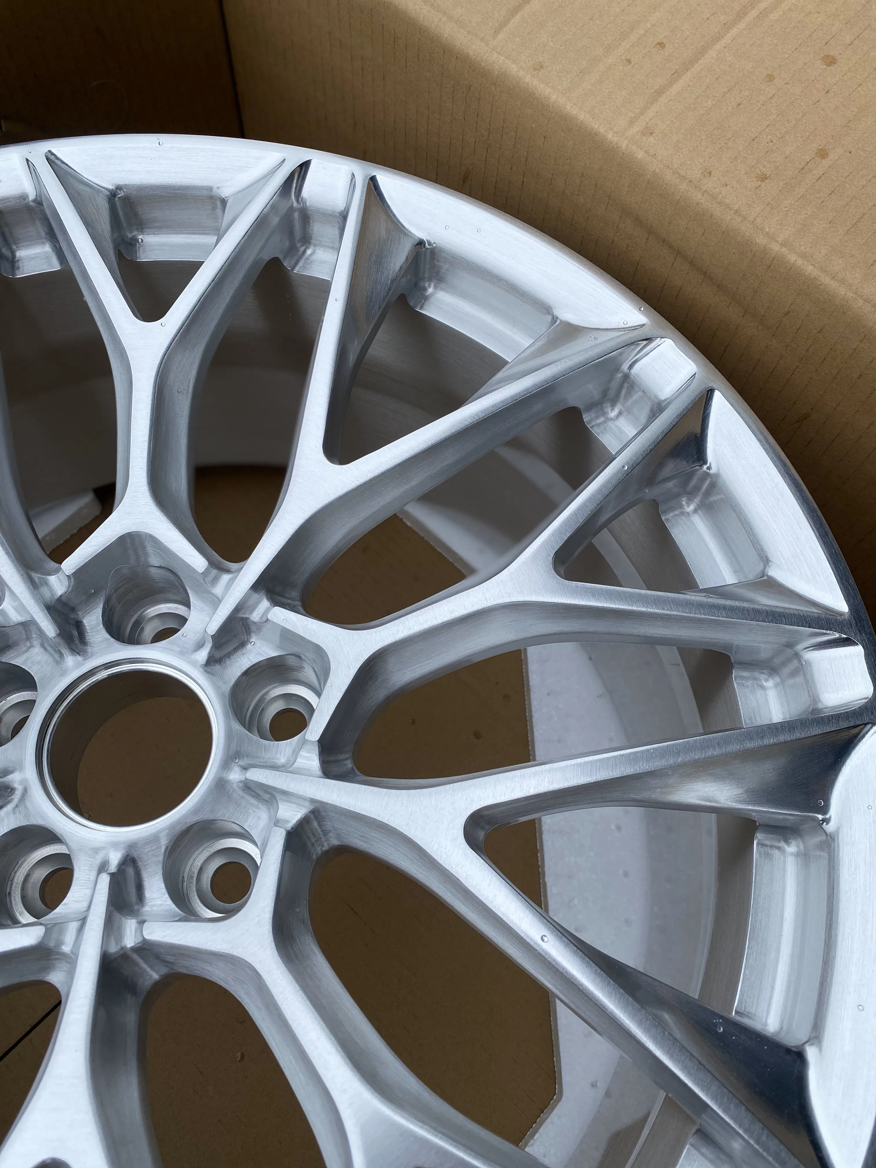 GVICHN brushd silver monoblock custom forged wheels 16 - 26 inch aluminum alloy rims 5x112 5x114.3 5x120 monoblock wheel hub