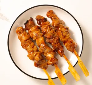 Frozen Japanese Cooked and  Charcoal Grilled Chicken Meat Skewers Yakitori