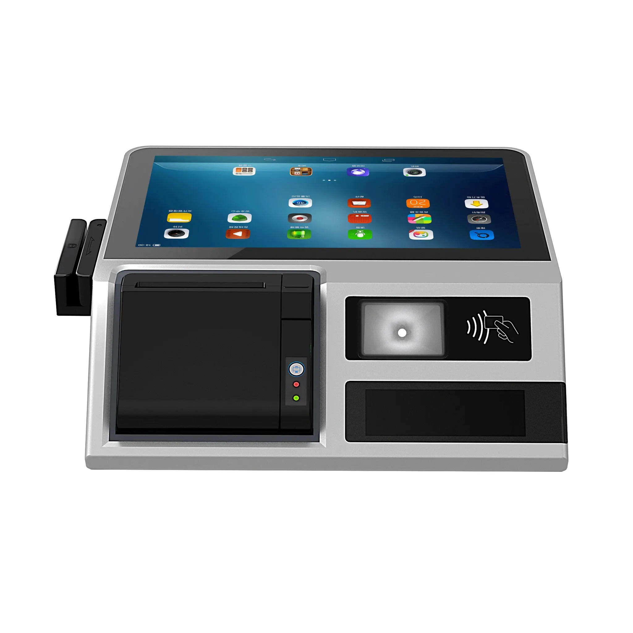DLSUM-TD Touch Screen Pos Machine Windows&Android OS With Intel Core or Celeron CPU Restaurant Pos System All in One Touch