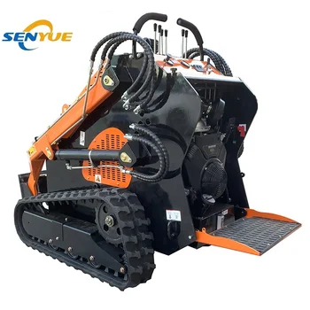 Factory direct sale small skid steer loader with bucket