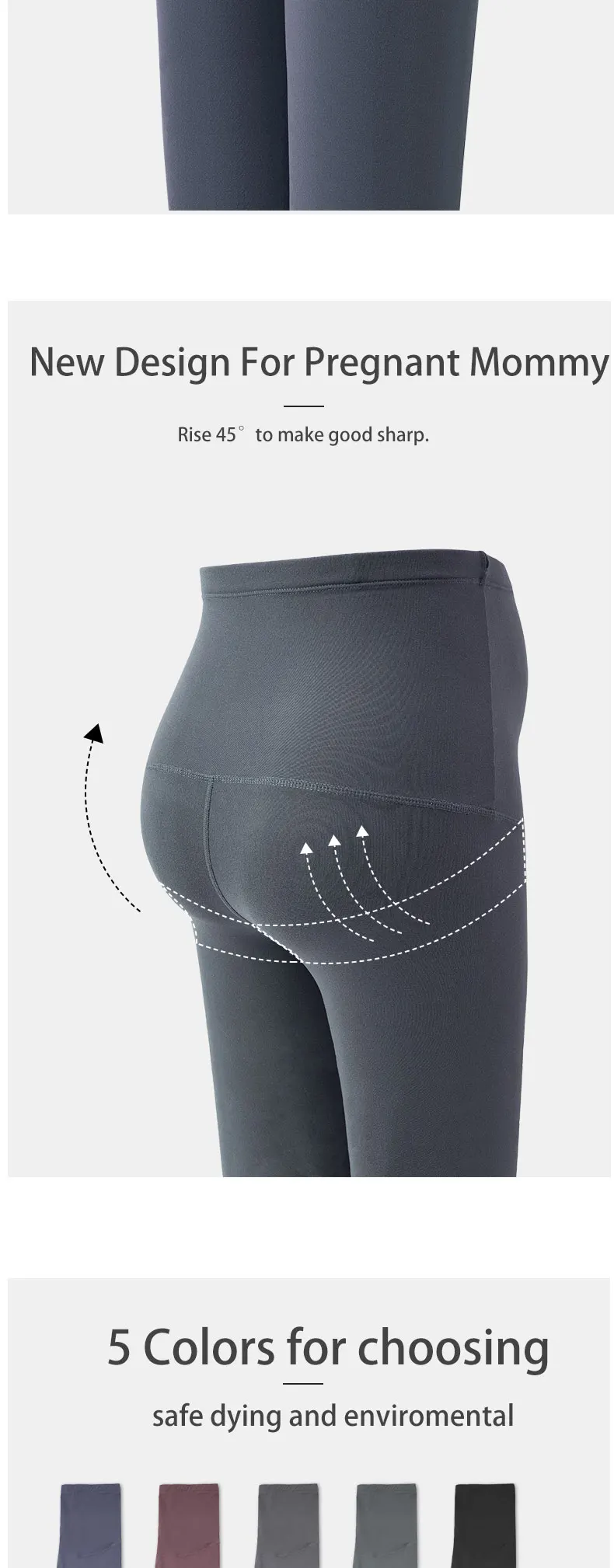 3012 High Waist Pregnancy Pant Maternity Pants/trouser Plus Size