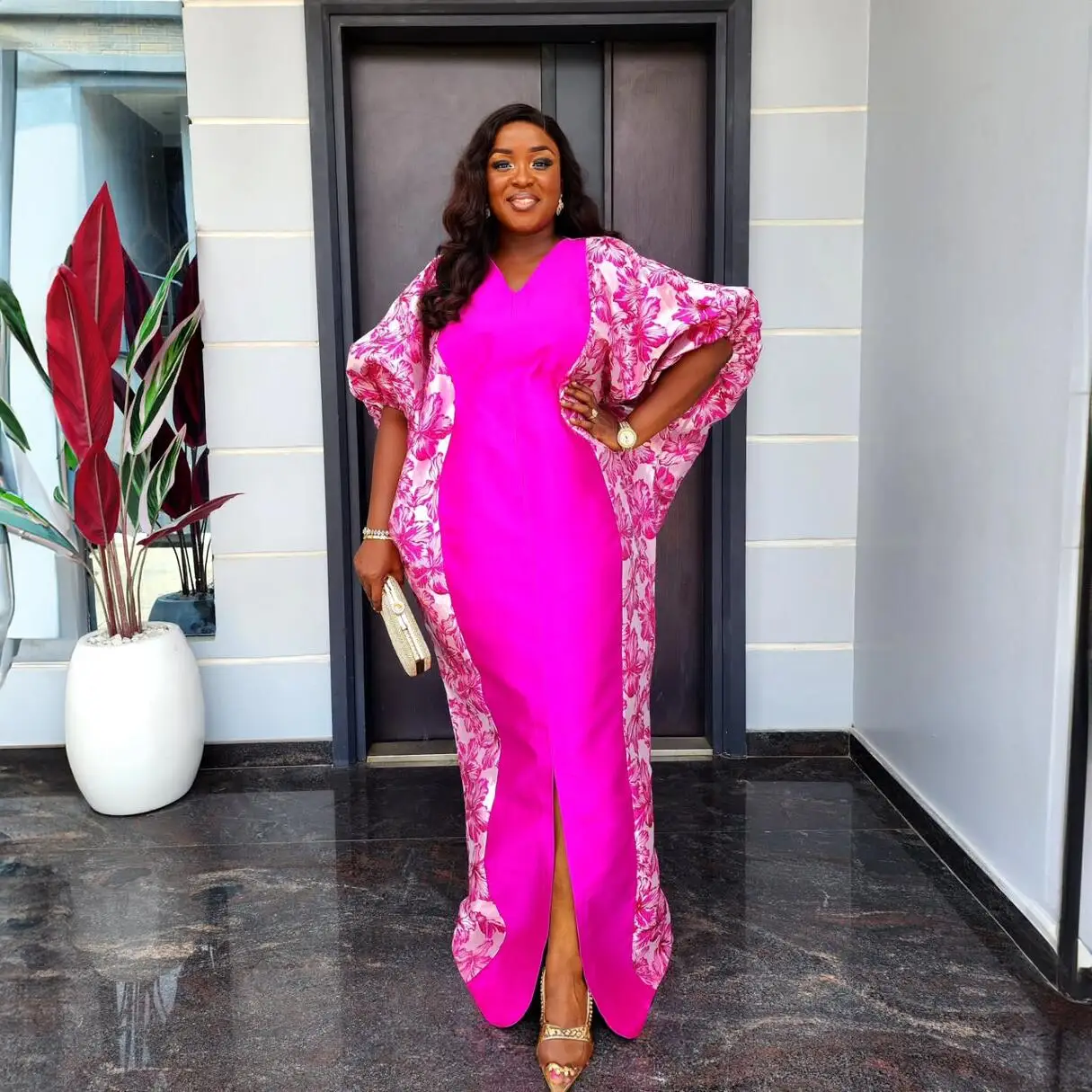 fashion kaftan dresses Kris Divine Jersey Kaftan main image 0