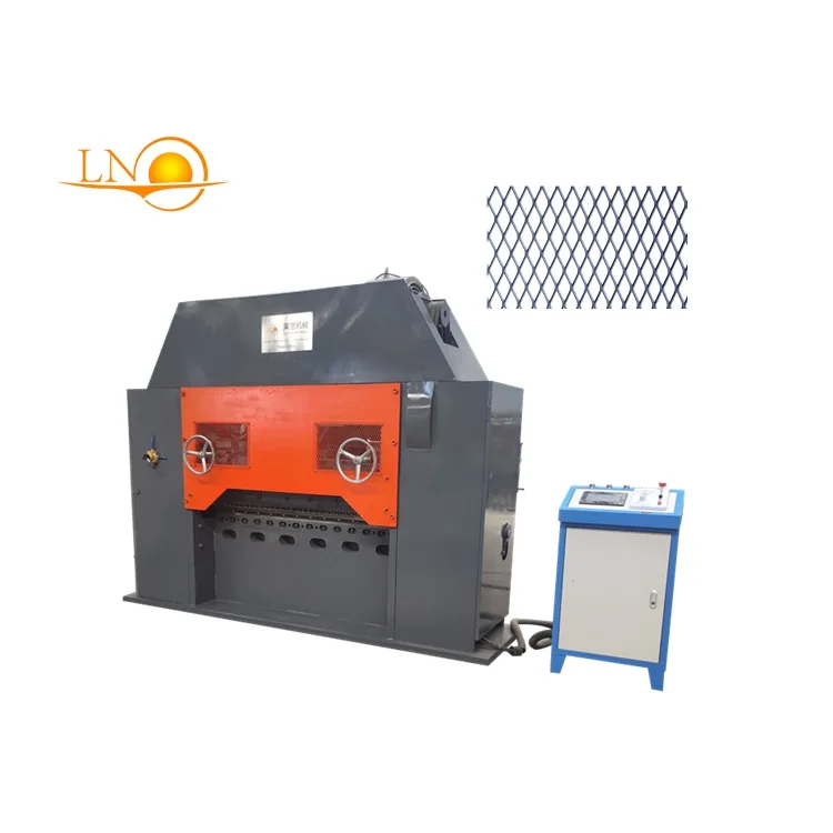 High Speed Spiral Filter Core Expanded Metal Mesh Making Machine Expanded Metal Machine for air Filter