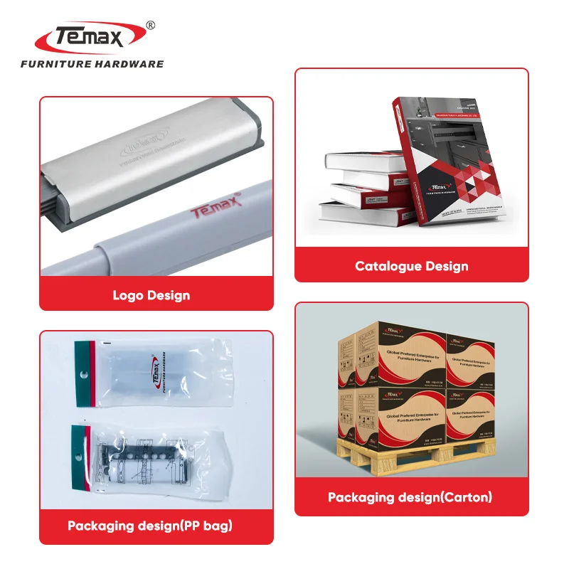 Temax Cabinet Door Damper Buffer Push to Open System Door Damper