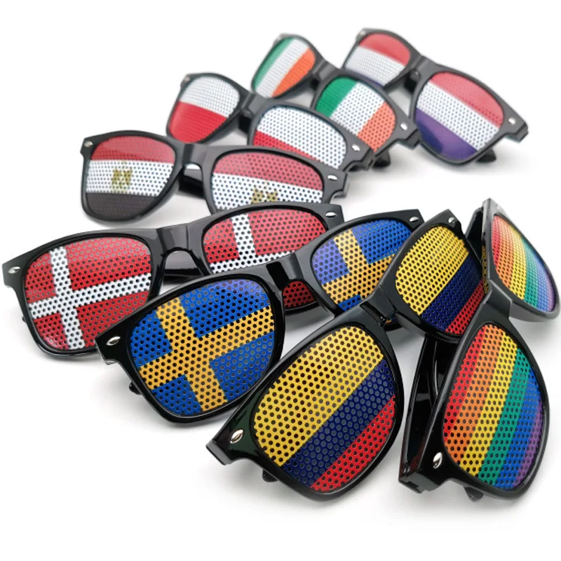 2026 National Flag Sport Sunglasses with UV Protection