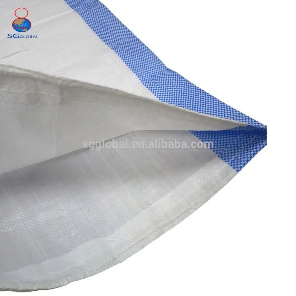 High Strong Polypropylene Sacks pp Woven Bag 50kg-200kg for Fertilizer Chemical Salt Sand
