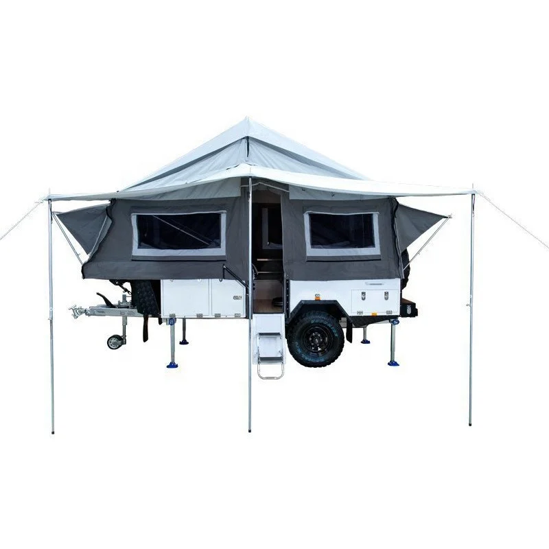 Australia Hot Sale Tc Canvas 4x4 Off Road Caravan Rv Trailer Tent For ...