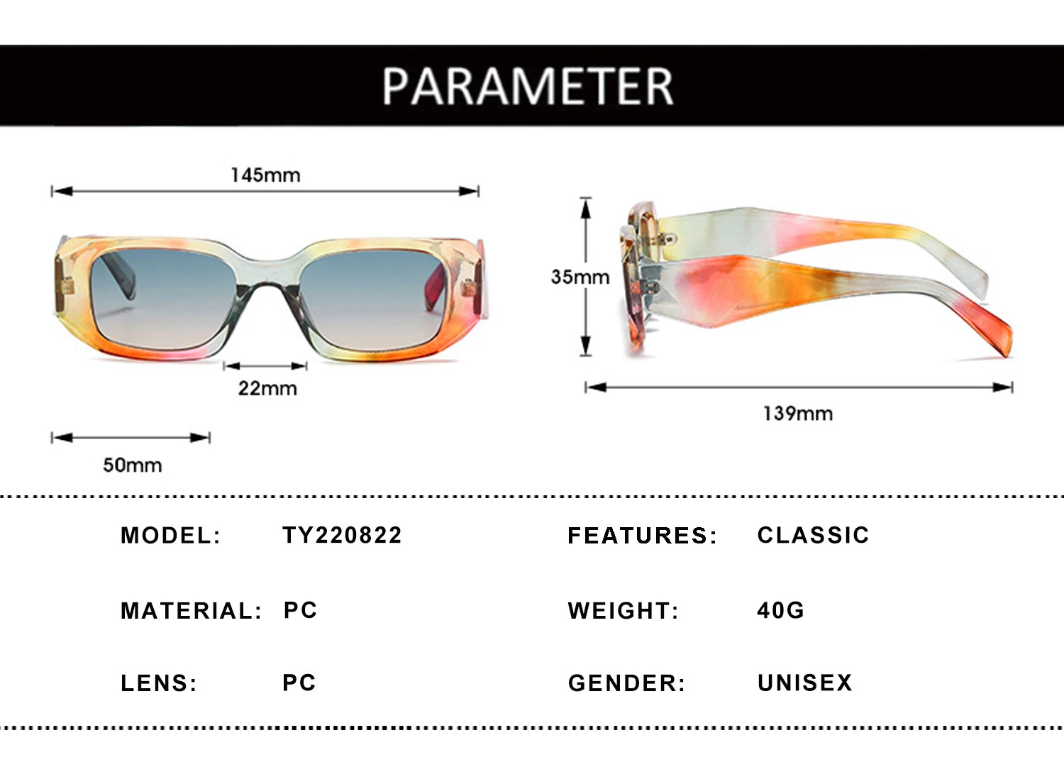 2023 Luxury Designer Sunglasses Famous Brands De Soleil