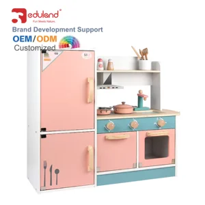 Mini Wooden Water Dispenser Toy for Kids Felt Kitchen & Food Toys for Babay