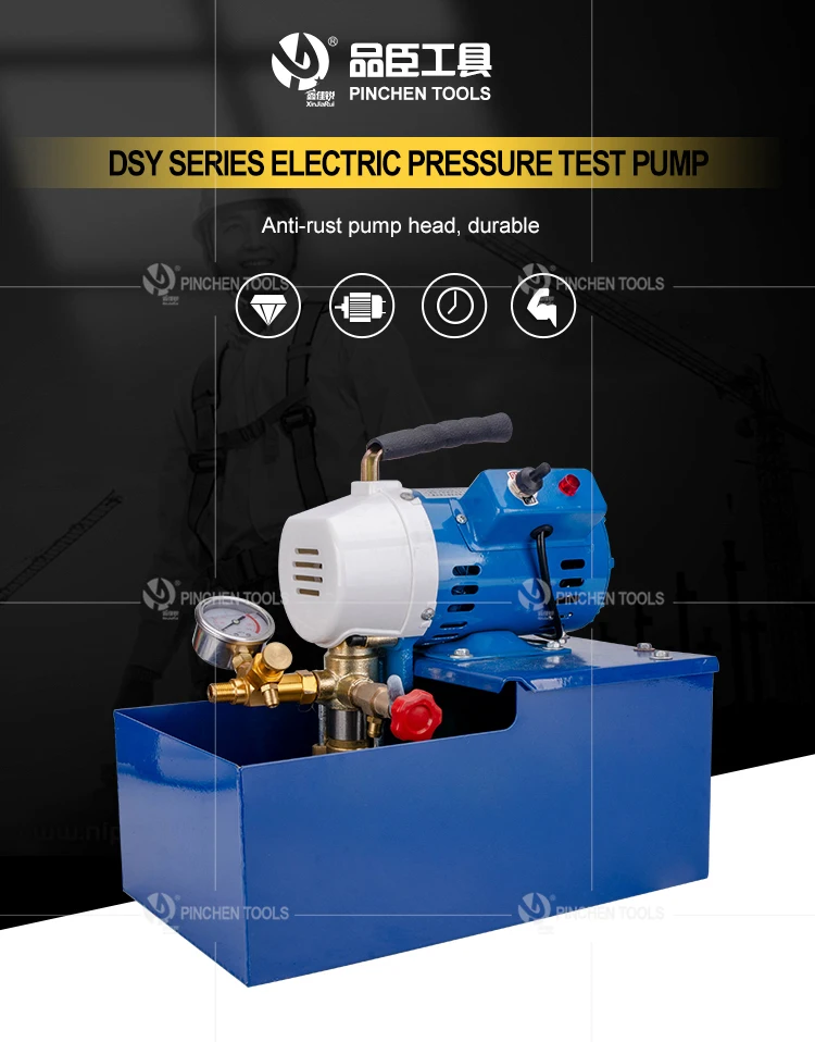 Hydrostatic Equipment Water Pressure Testing Machine Hydraulic Pressure Testing Pump