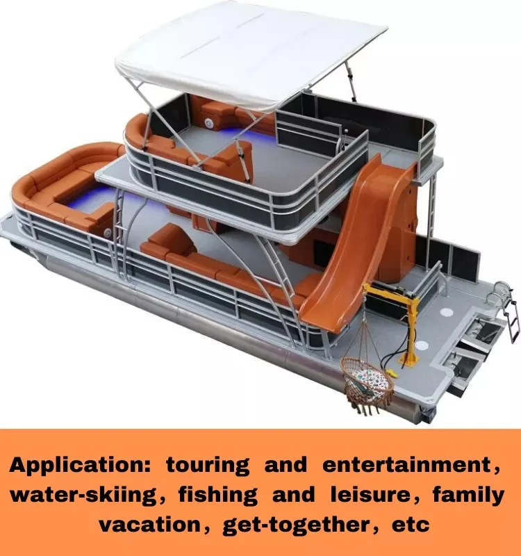 Best Selling Kinocean High Quality Luxury Party 30ft Welded Aluminum