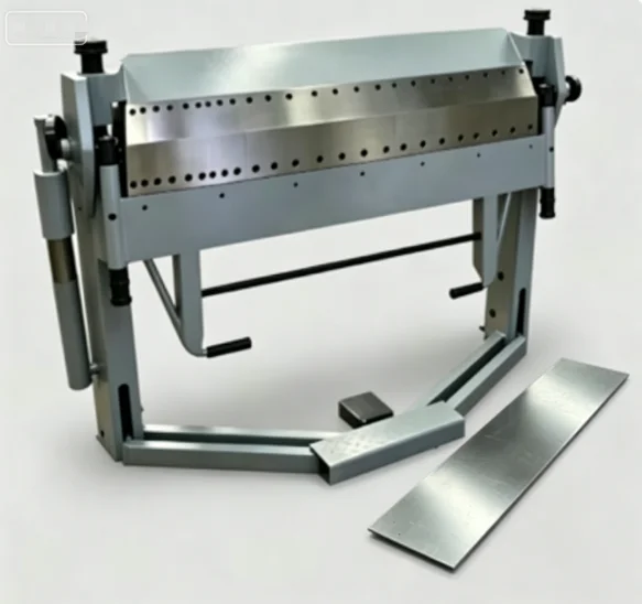 TEBAK PBB1270/2A Manual Bending Machine - Stainless Steel and Aluminum Sheet Edge Bending Machine