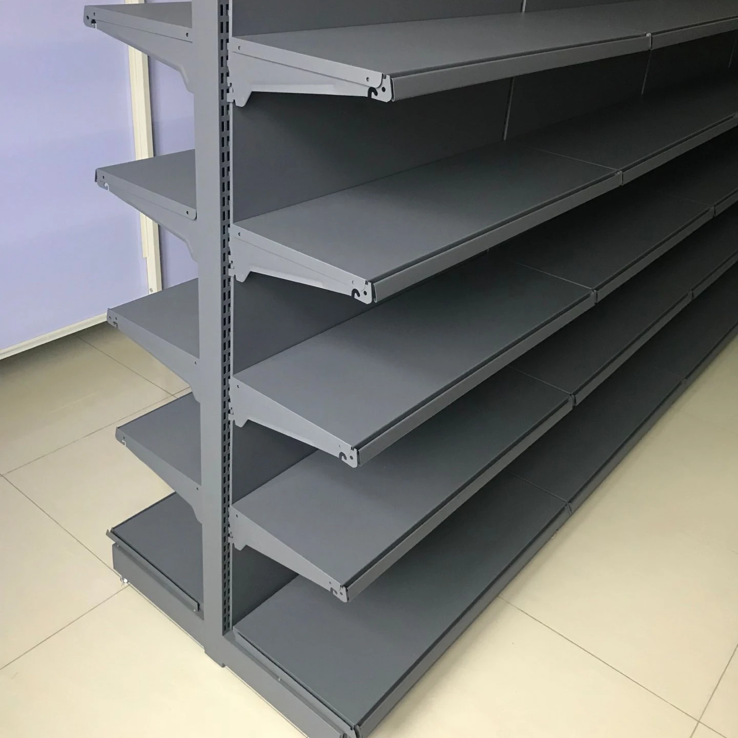 Современные стеллажи для гондолы розничного магазина продуктовых магазинов б/у продажи