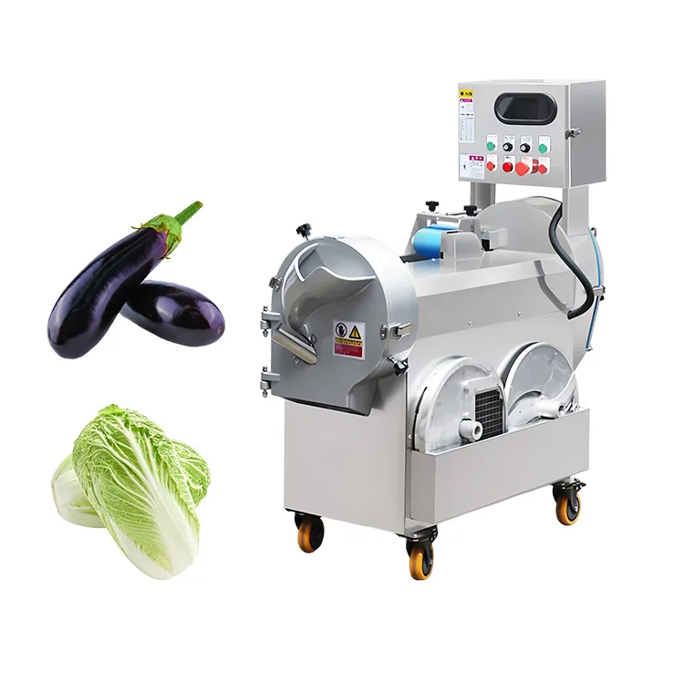 2025 Restaurant Use Commercial Vegetable Cutter Carrot Dicing Onion Cutting Machine Potato Slitting Shredding for Hotel