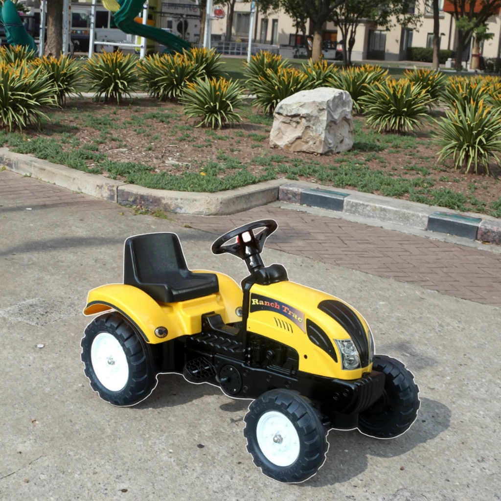 Hot Sale Baby Child Cute Yellow Toy Ride on Pedal Tractor for Kid