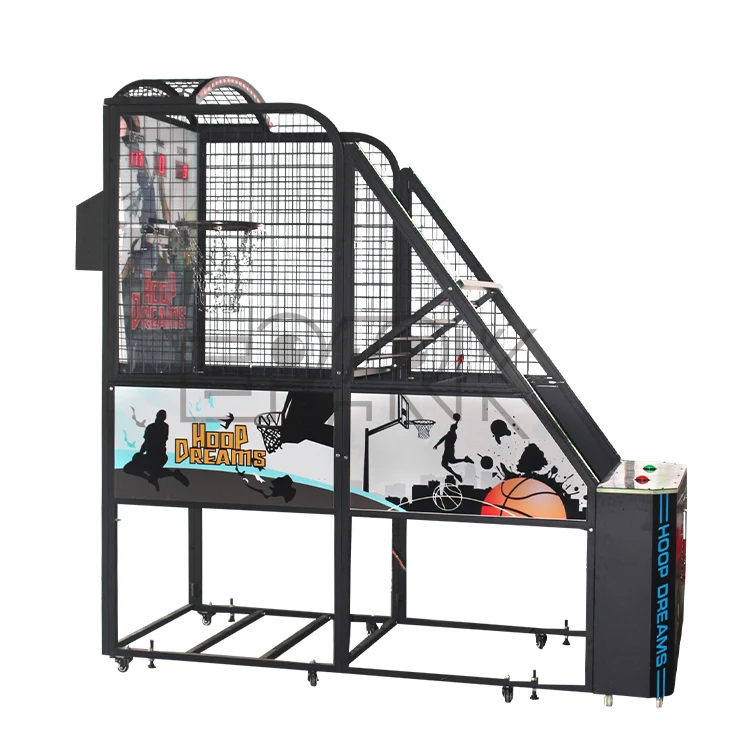 Quality Extreme Fun Park Machines with Timer Board EPARK Folding Street Basketball Game Machine for Arcade