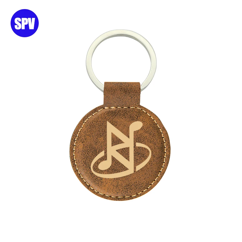 SUPERNOVA 2022 Supernova Custom Printing Laser Engraving Laserable Leatherette Keychain supplier