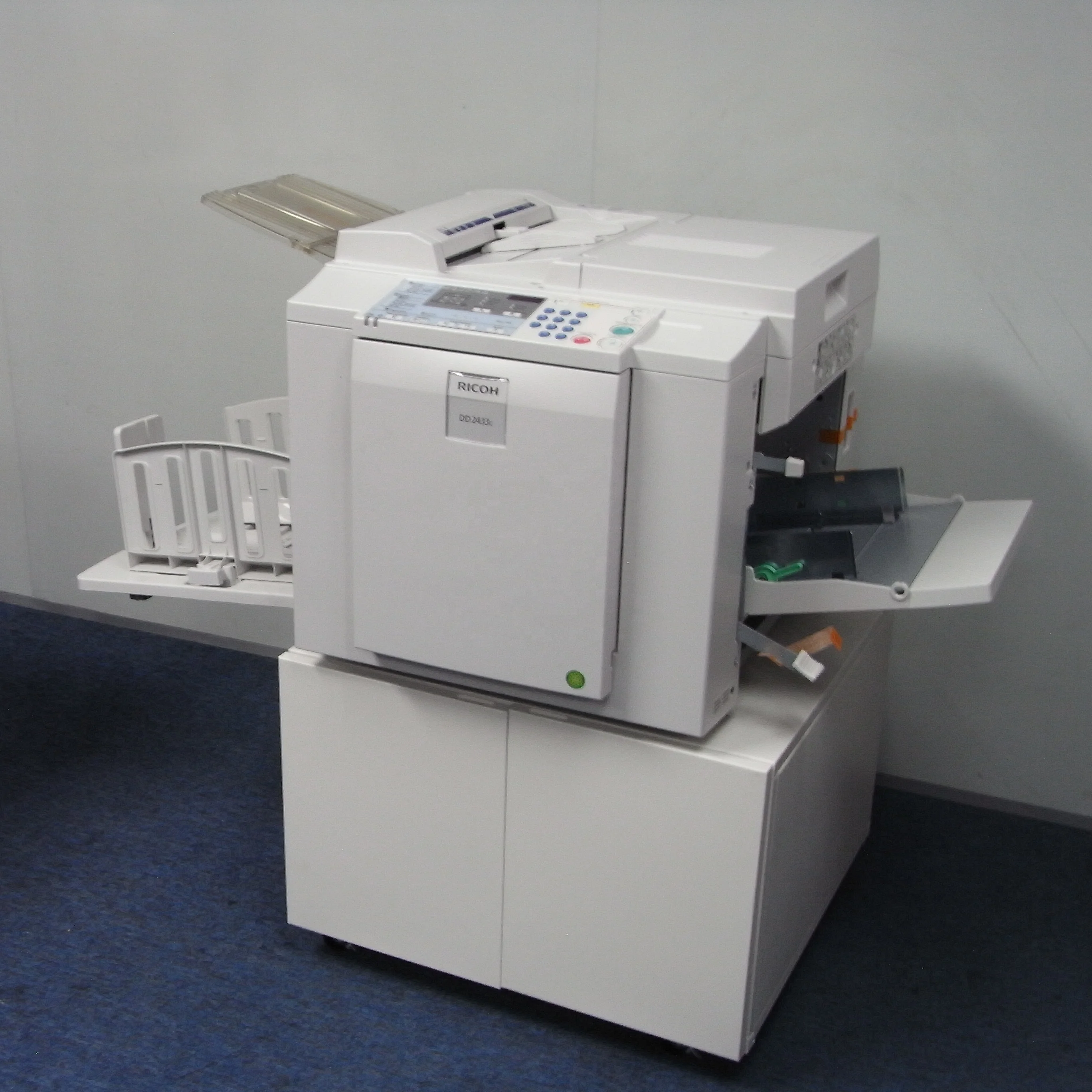 Duplo Machines GESTETNER CP6203C Digital Duplicator New for Ricoh Aficio DD2433C/2430/2432 Inkjet Printers Gestetner Copyprinter