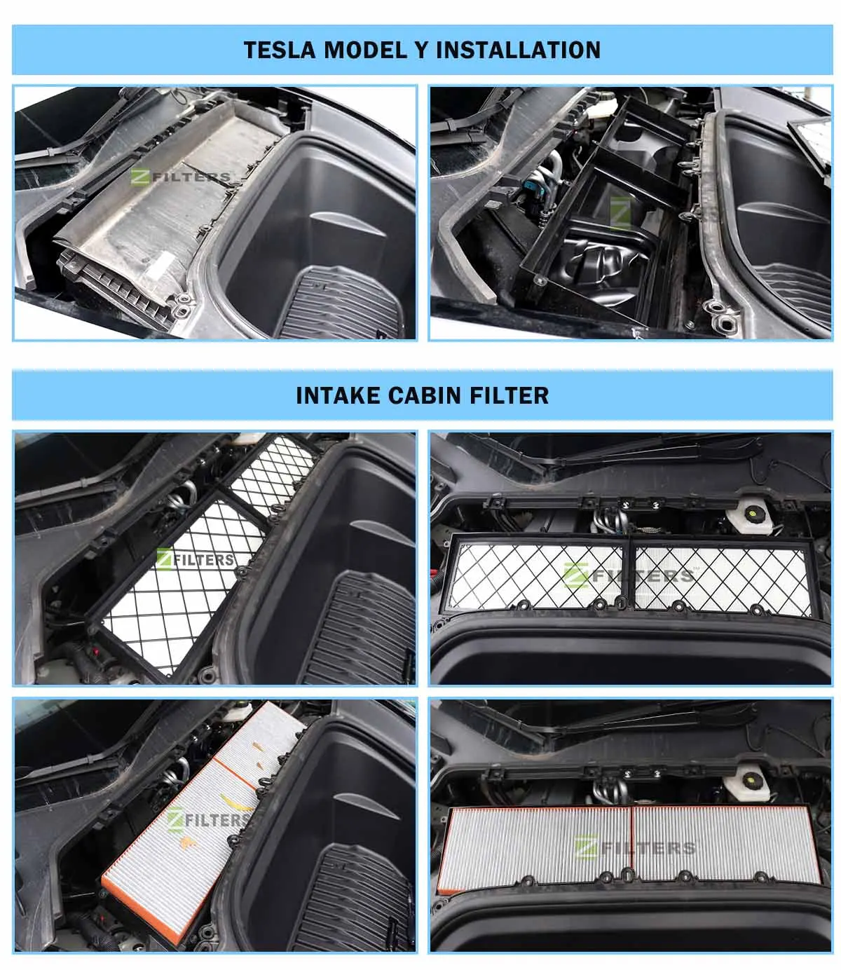 Amazon Hot Sell Advanced Activated Carbon Car Cabin Filter 4layer Hepa