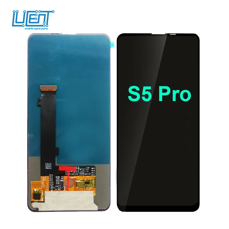 Umidigi S5 Pro lcd用フレームデジタイザーアセンブリ付きモバイル液晶