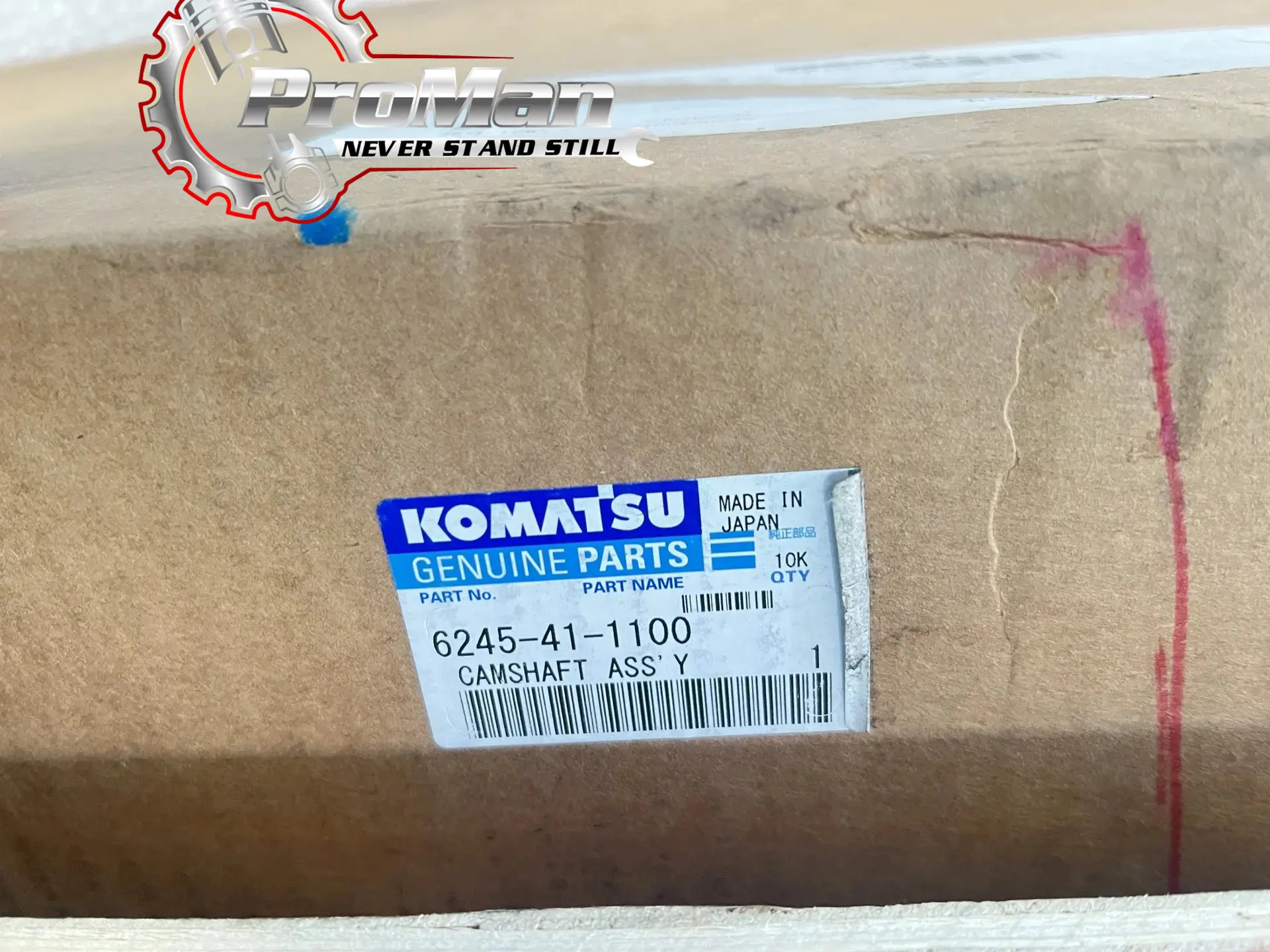KAMOME 出品 Komatsu 6210-41-3120 CAM FOLLOWER - Reliable Engineering Parts