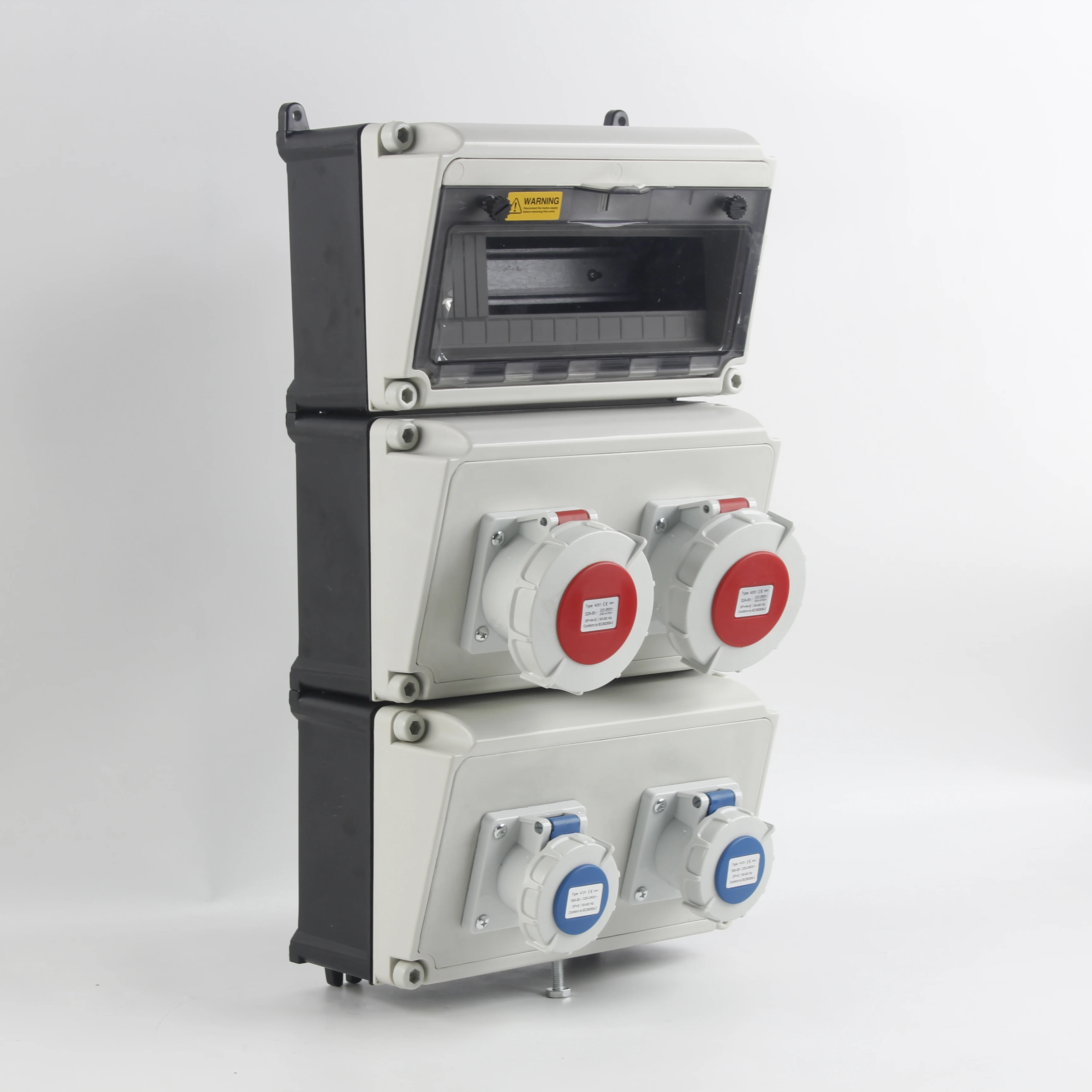 IP67 Distribution Box Combination Socket Box ZHW008 Combination Socket ...