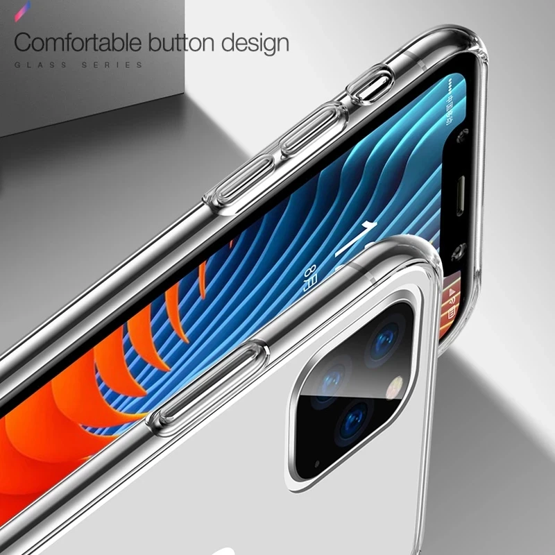 
 Ultra Thin Clear Case For iPhone 13 11 12 Pro Max XS Max XR X Soft TPU Silicone For iPhone 6 6s 7 8 SE 2020  