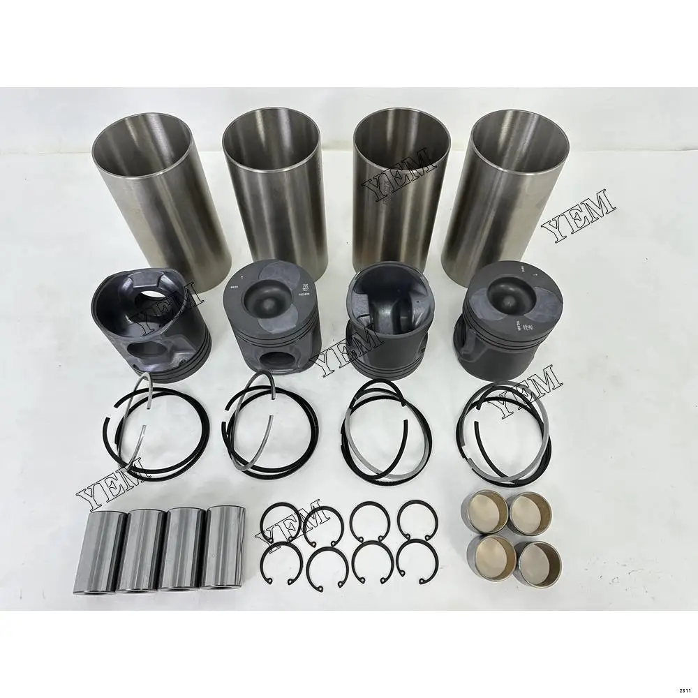 1004-42 Cylinder Liner Set With Engine Pistons Rings Liner U5LP0058 for Perkins