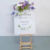 Cartello di Benvenuto Floreale 1