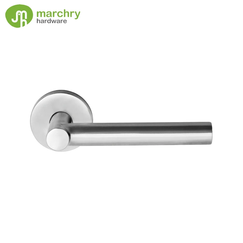 Image showcasing Apartment Door Handle Design Popular Stainless Steel 304 Door Handle ...