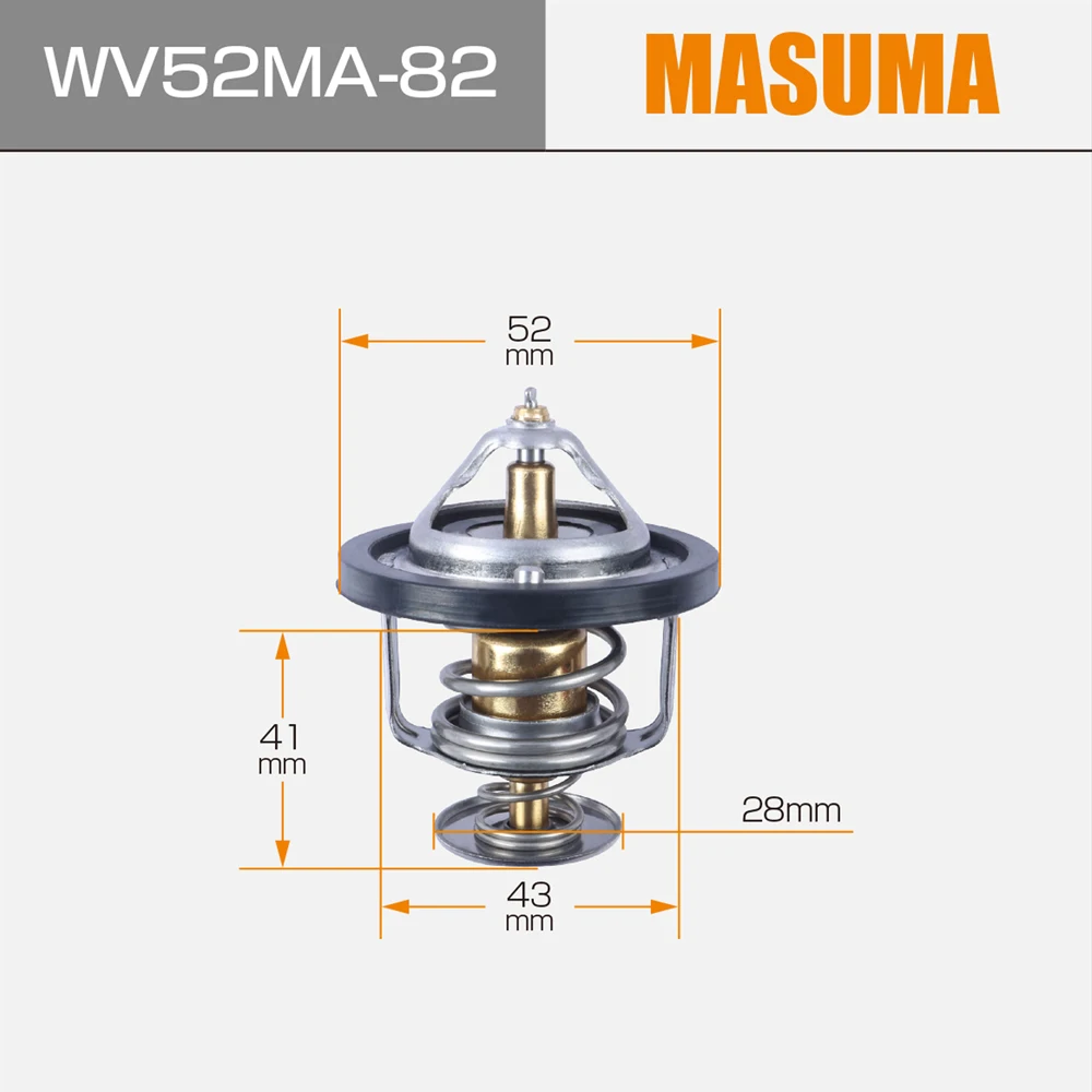 MASUMA Car Thermostatic FS05-15-171 for Mazda Autozam CLEF