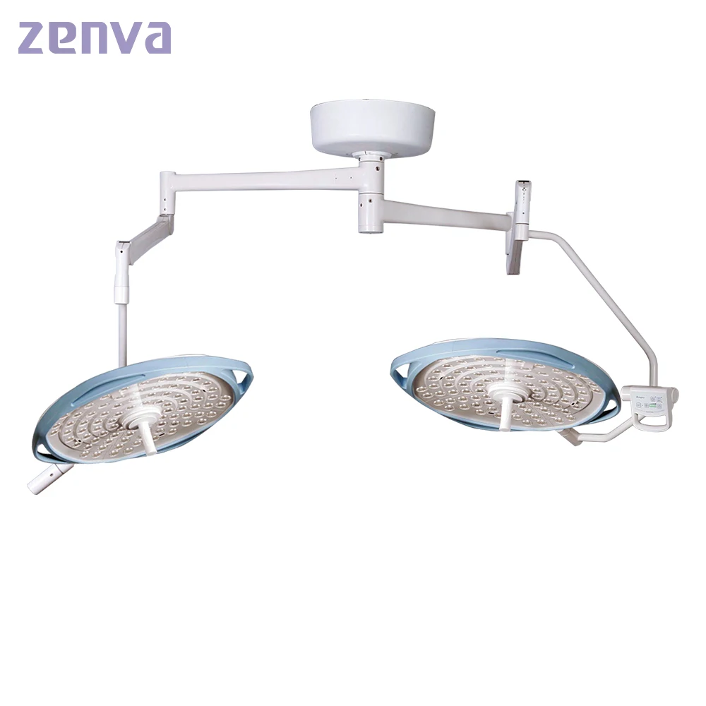 Hospital Operating Room Light Surgical Theatre LED Light Double Head Lamp