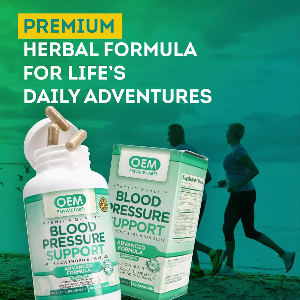 Oem Blood Pressure Capsules Support Heart Health Beet Root Capsules For