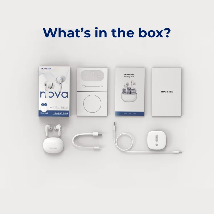 2023 Transtek Cheap Ear Hearing Products Rechargeable Bluetooth