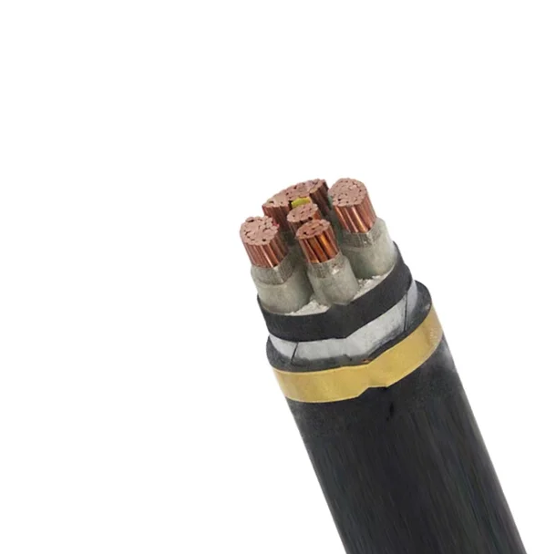 Rauch armes halogen freies Stahlband Kupfer leiter XLPE-Isolierung Gepanzertes Kabel Poly olefin LSZH-Kabel WDZN-YJY23