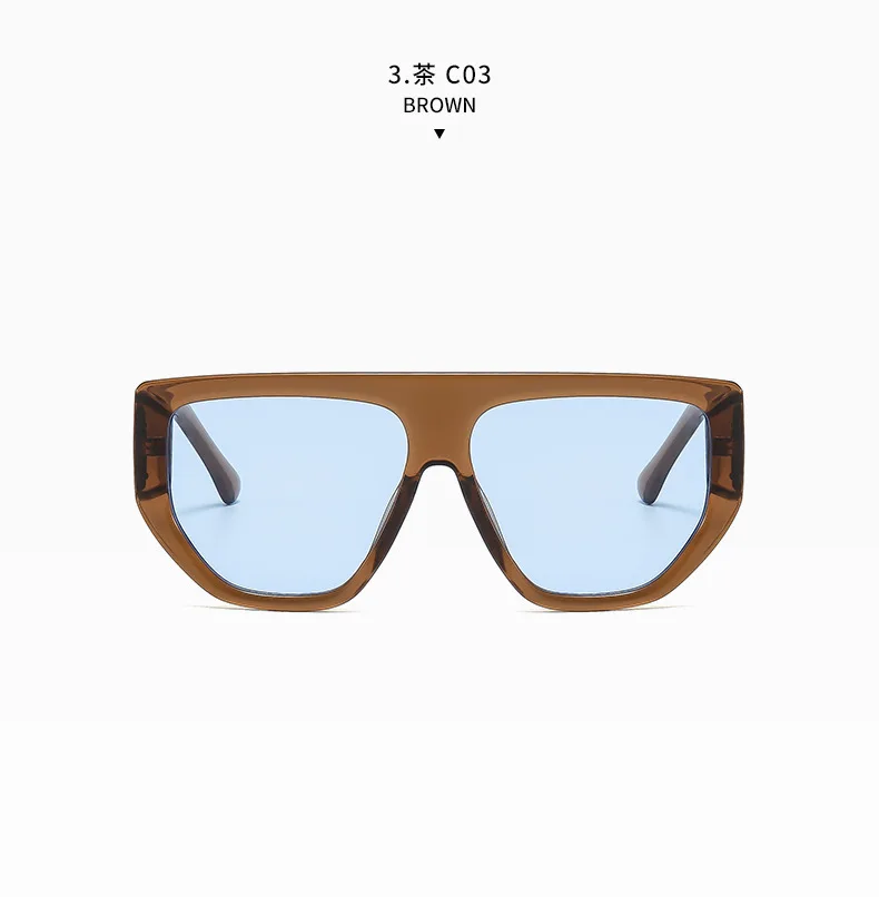 Gafas de Sol para hombre, Marco grande cuadrado, novedad de 2024, gafas de sol Retro de moda para hombres y mujeres, gafas con logotipo personalizado