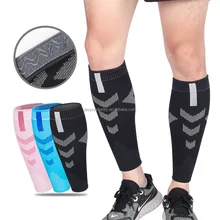 Leg Compression Shin Sleeve Shin Guard Shank Warmers Football Badminton Basketball Sports Leg Calf Sleeve Support Brace Sleeves