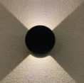 Round Rubik Cube Waterproof up and Down Cylinder Led Lamps Wall Light for Aisle Background Room Bedside