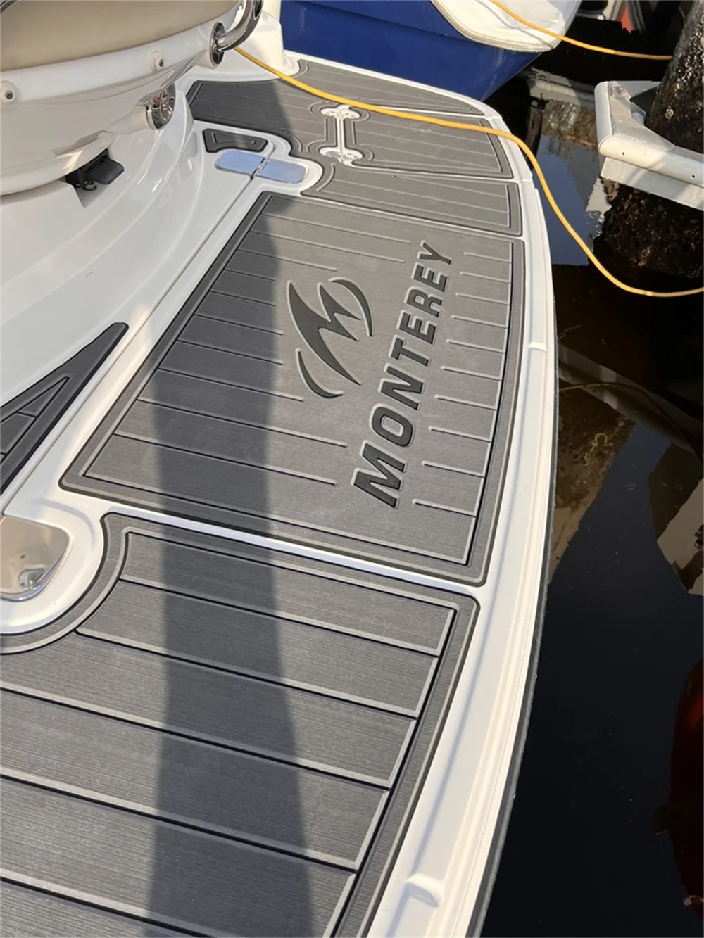 Tapis De Pont EVA Pour Plateforme De Bateau – Monterey 268SS – Simili Teck