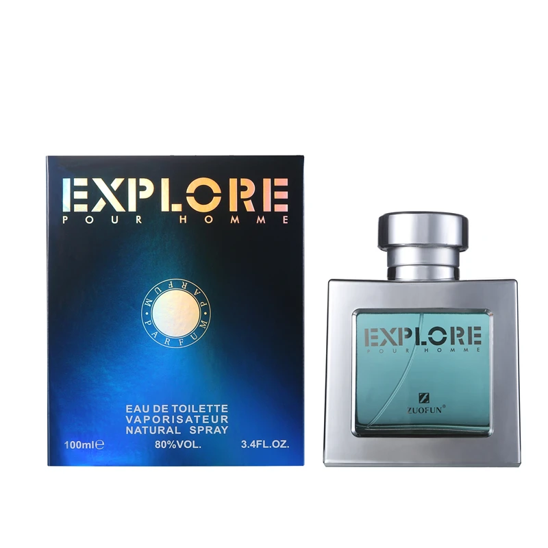 Customized LOGO 25ml 30ml 50ml 100ml Glass Bottle Men Perfume for Male