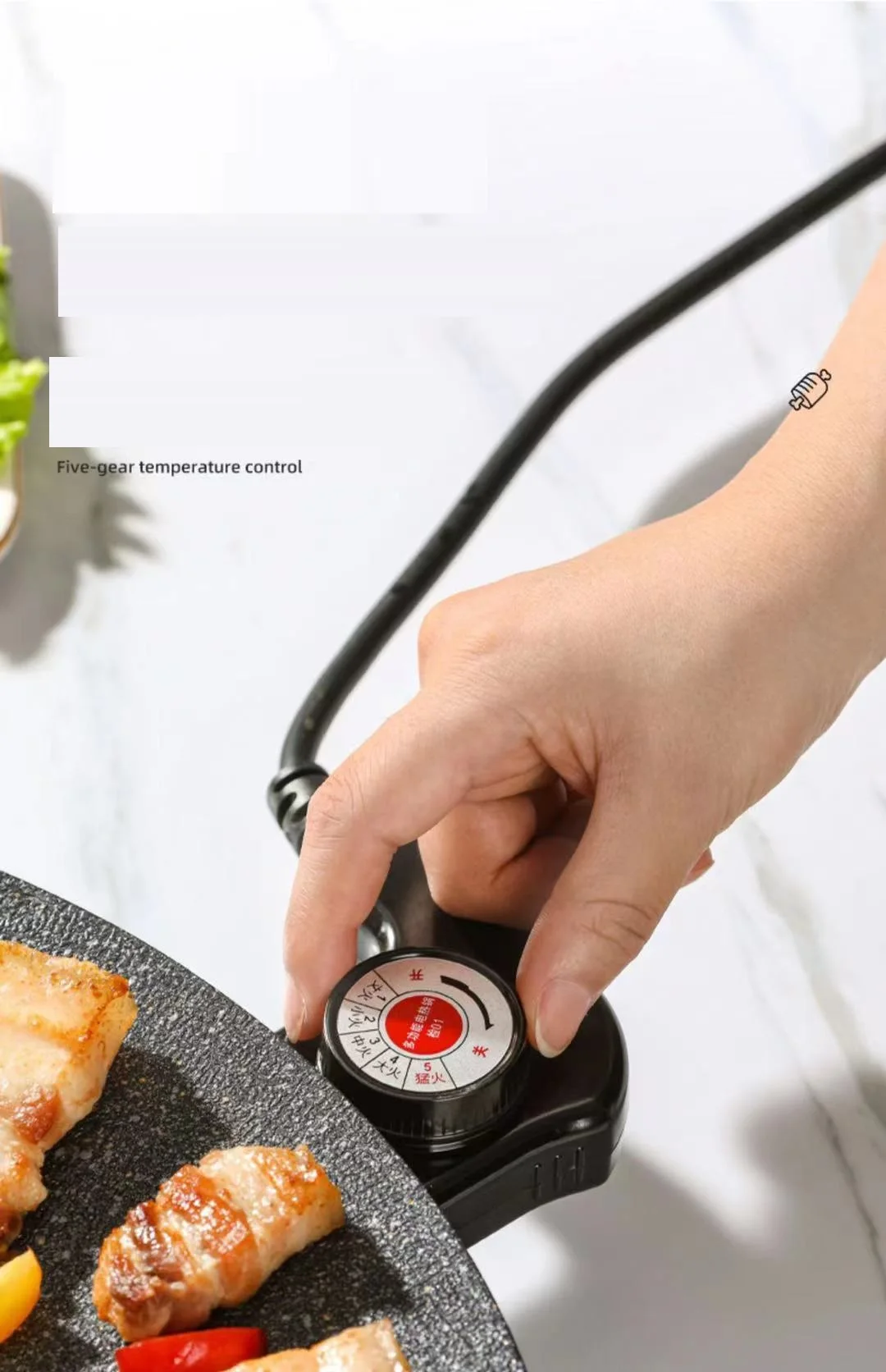 Wholesale Electric Grill Pan Steak Frying Oven Multifunction Indoor