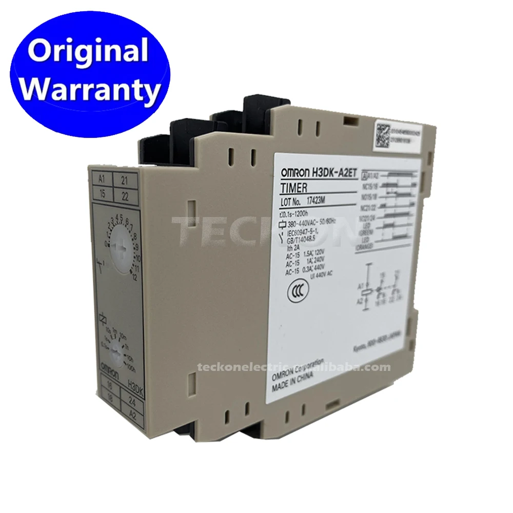 موقت تتابع H3DK-A2ET جديد أصلي H3DK Timer Relay H3DK-A2ET موقت تناظري