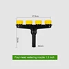 4 nozzles spray gas with 1.5 inch interface
