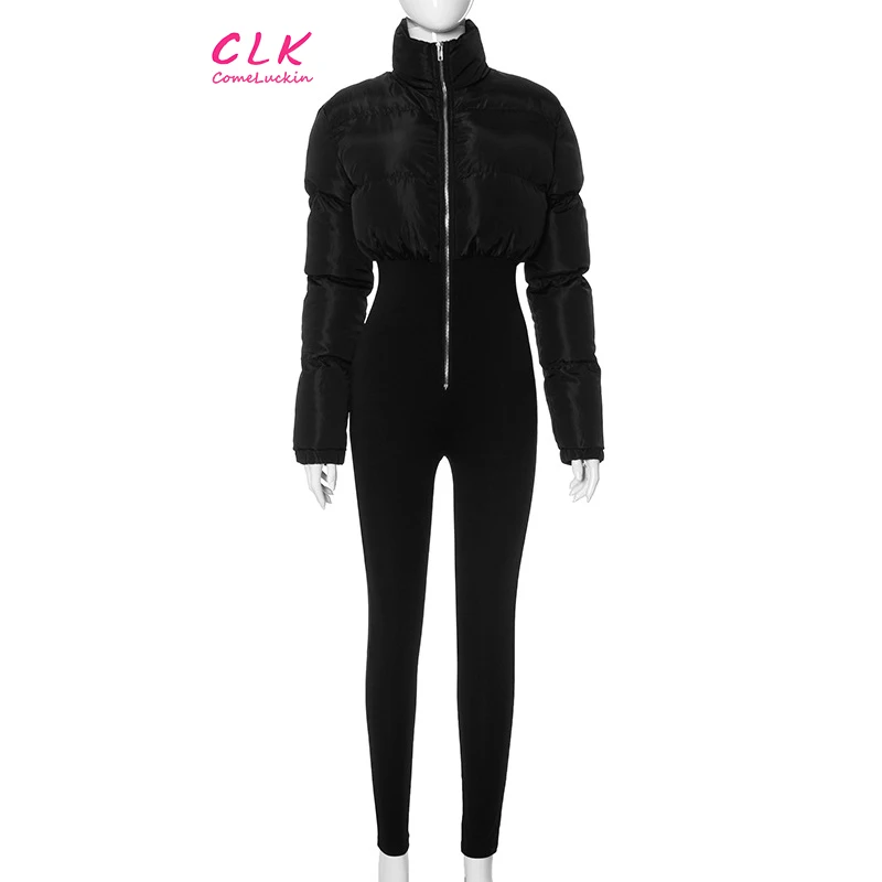 Wholesale Custom Logo 2024 Thick One Piece Jumpsuit Winter Warm Puffer   Hcef5f2d4a7ef460caa5b43cfc3c337e12 