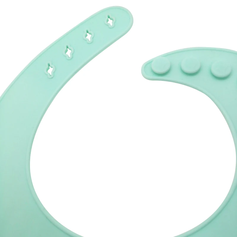 Пользовательские многоразовые еда-класс Новорожденный ребенок регулируемый водонепроницаемый детские нагрудники силиконовые