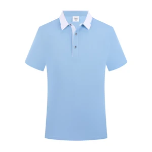 Wholesale Clothing 100% Polyester Multi-color Optional Men's Polo Shirt Polo Shirt for Office, Business, Daily Wear KD-99022