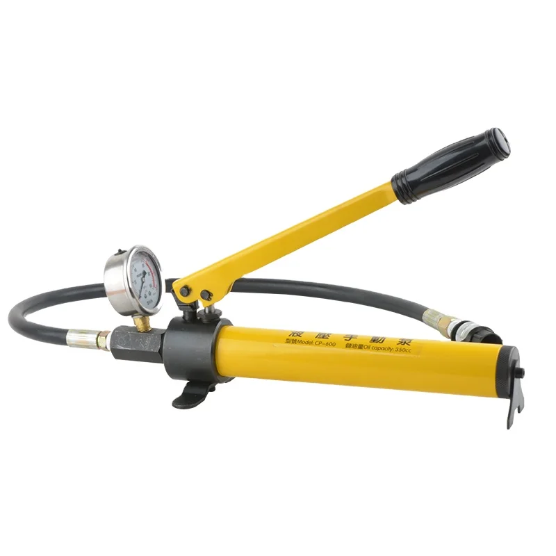 CP-180 Portable Manual Hydraulic Hand Pump Single Acting 700bar High Pressure Oil Pump