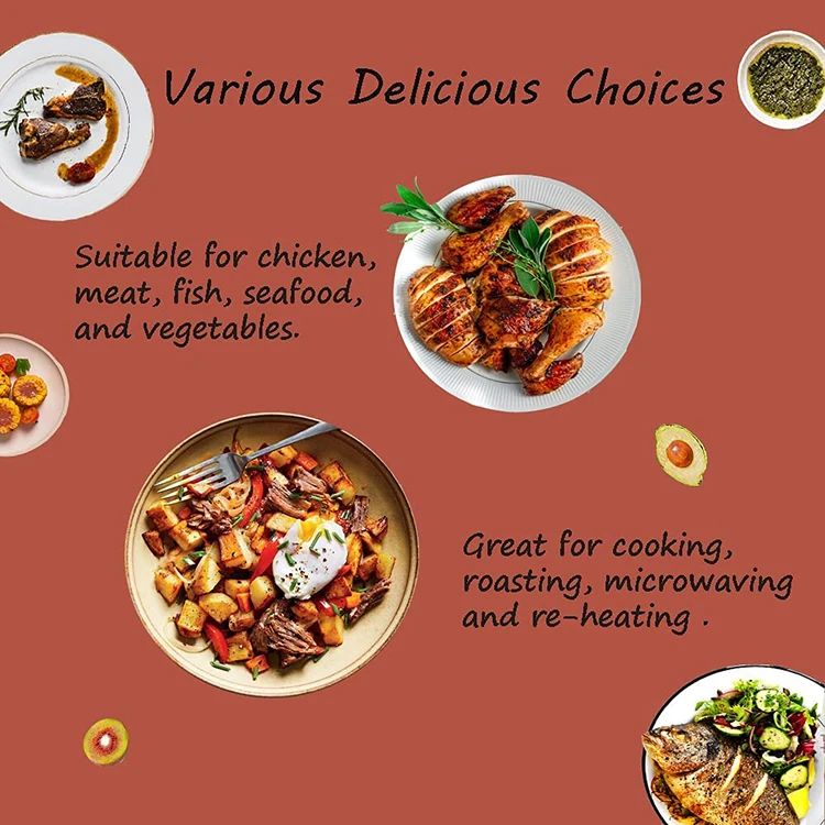 Heat Resistance Plastic Chicken Oven Bag Slow Cooker Liner Roasting