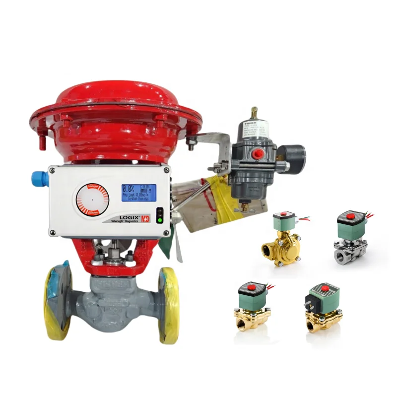 Stock Supplier Asco Solenoid Valve And Control Valve Controller Flowserve Logix 520MD Digital Valve Positioner