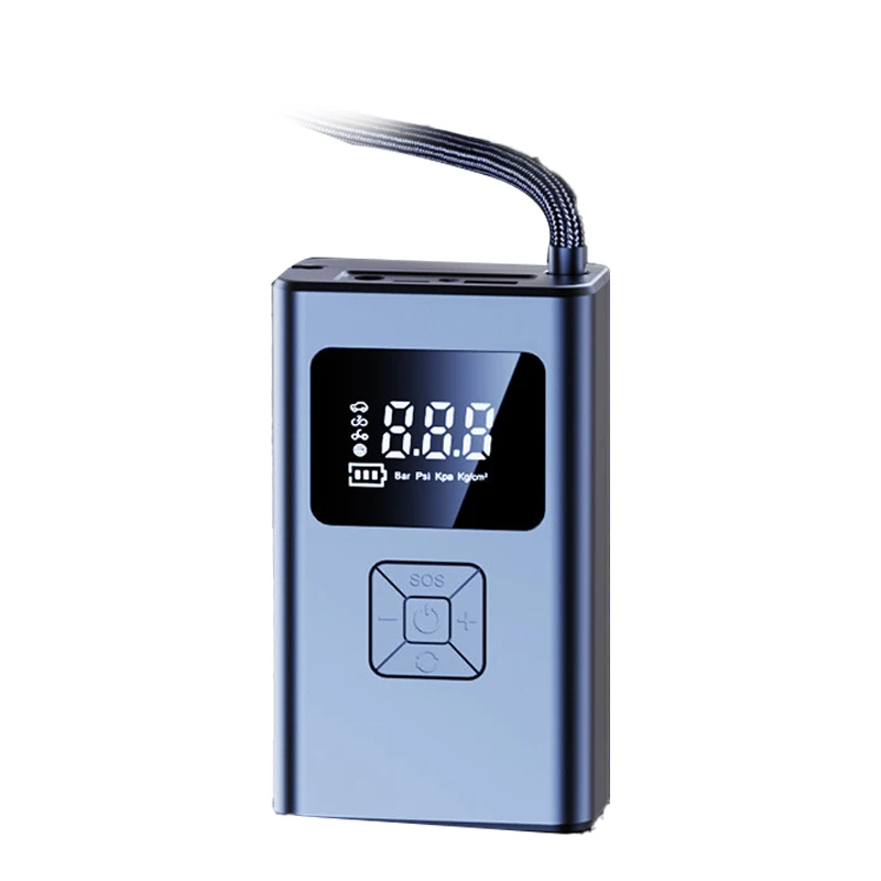 Type-C Rechargeable Automatic Bike Motorcycle Air Compressor Pump Portable 150psi Wireless Car Tyre Inflator - view 5